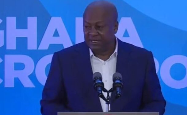 FULL TEXT: John Mahama’s ‘Ghana at a Crossroads’ speech