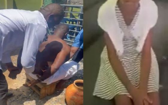 Man arrested after herbalist exposed him for attempting to kill daughter for money (Video)